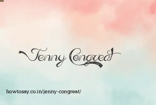 Jenny Congreat