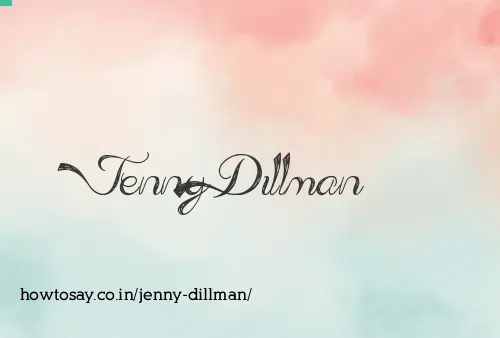 Jenny Dillman