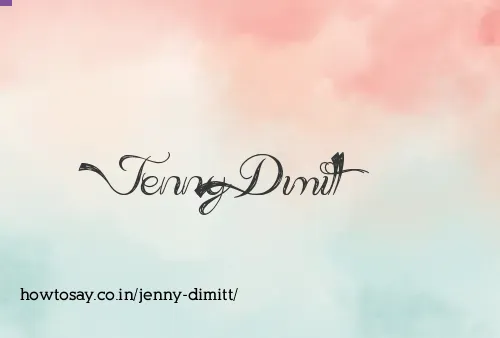 Jenny Dimitt