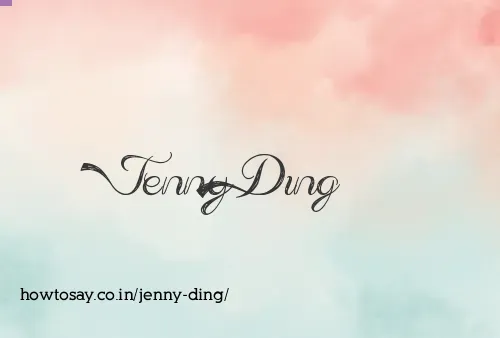 Jenny Ding