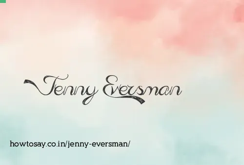 Jenny Eversman