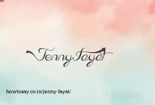 Jenny Fayat