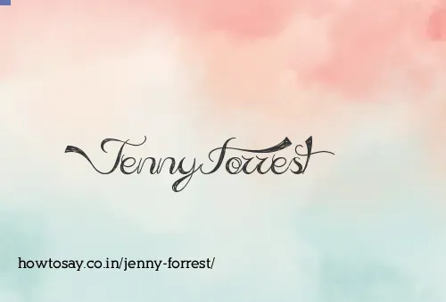 Jenny Forrest