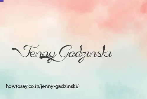 Jenny Gadzinski