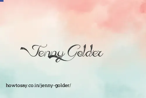 Jenny Golder
