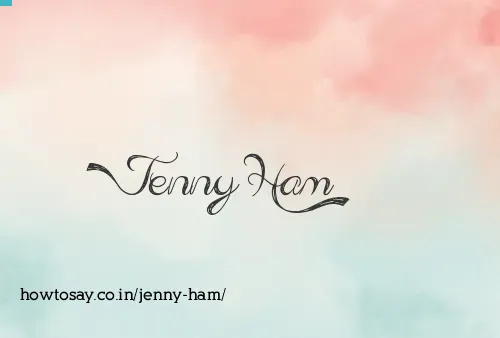 Jenny Ham
