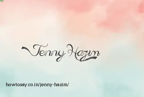 Jenny Hazim