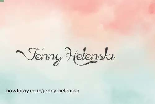 Jenny Helenski