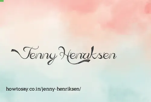 Jenny Henriksen