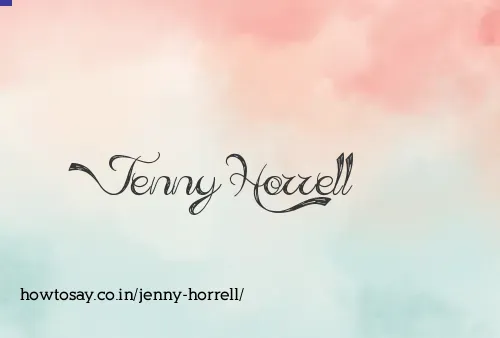 Jenny Horrell