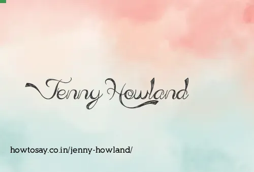 Jenny Howland