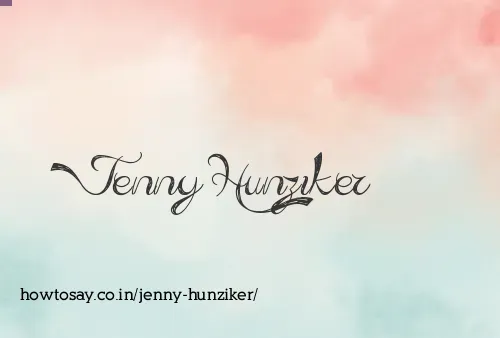 Jenny Hunziker