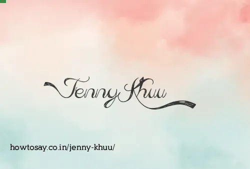 Jenny Khuu