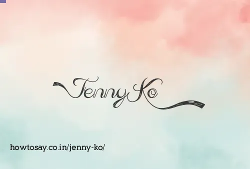 Jenny Ko