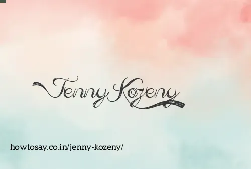 Jenny Kozeny