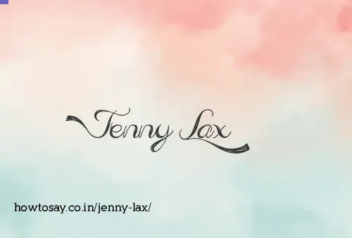 Jenny Lax