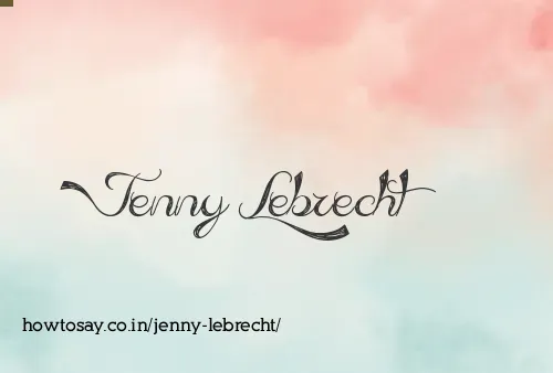 Jenny Lebrecht