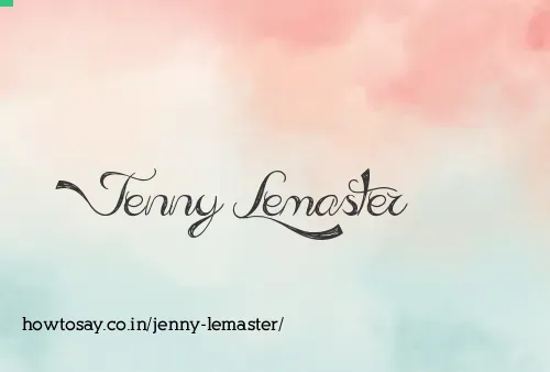 Jenny Lemaster