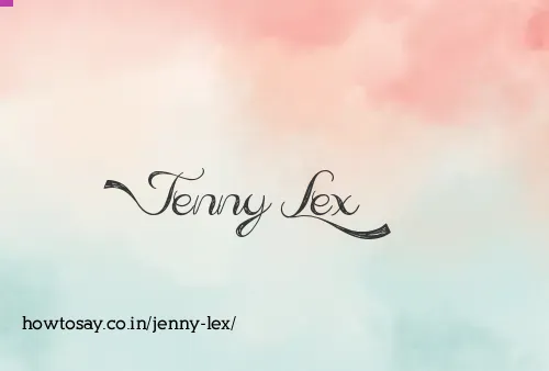 Jenny Lex