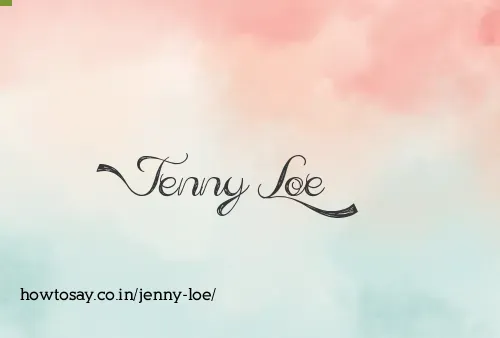 Jenny Loe