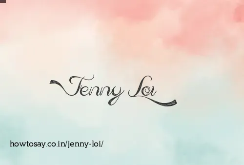 Jenny Loi