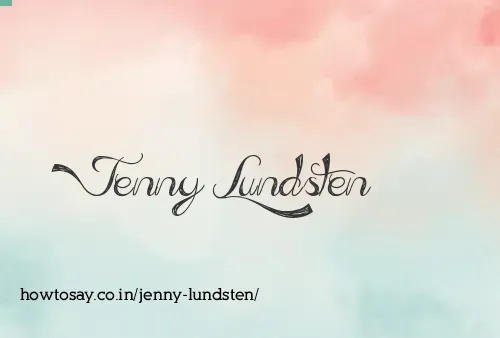 Jenny Lundsten