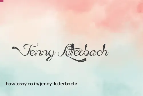 Jenny Lutterbach