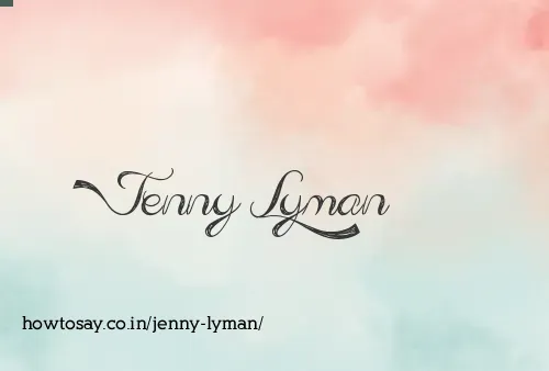 Jenny Lyman