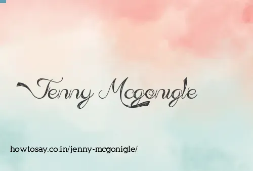 Jenny Mcgonigle