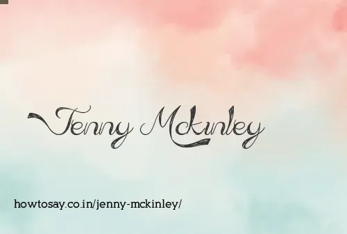 Jenny Mckinley