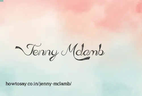 Jenny Mclamb