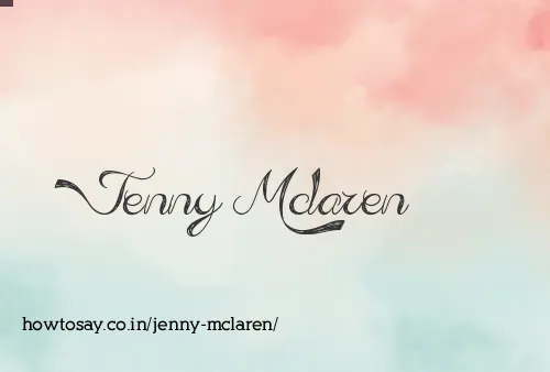 Jenny Mclaren