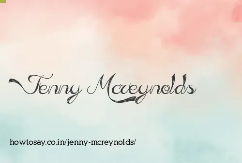 Jenny Mcreynolds