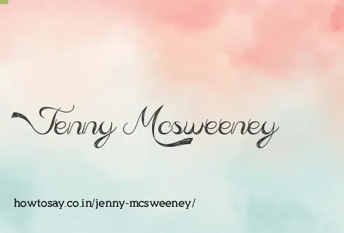 Jenny Mcsweeney