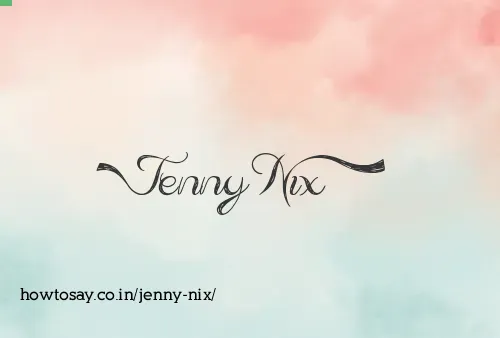Jenny Nix