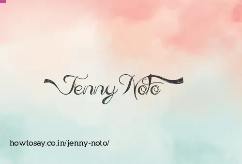 Jenny Noto