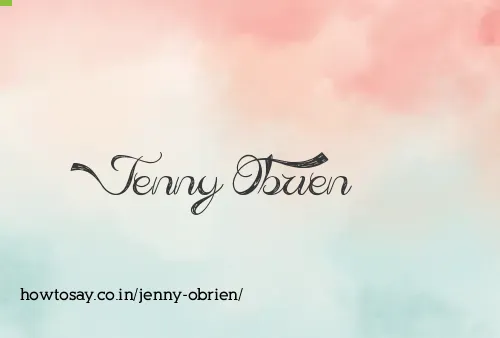 Jenny Obrien