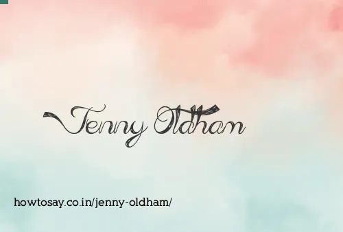 Jenny Oldham