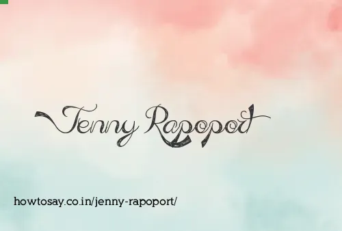 Jenny Rapoport