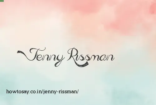 Jenny Rissman