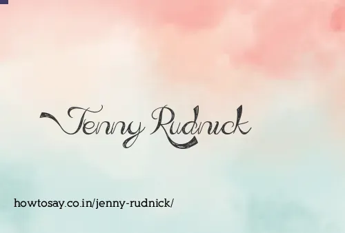 Jenny Rudnick