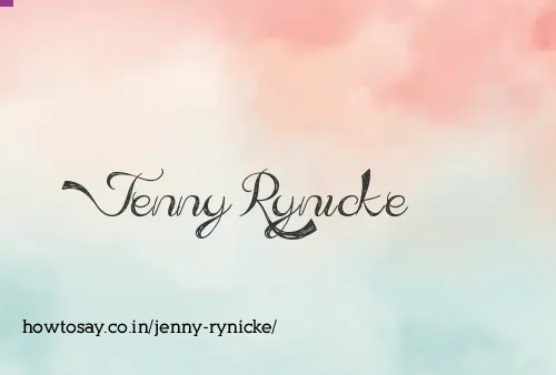 Jenny Rynicke