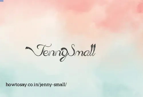 Jenny Small