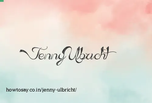 Jenny Ulbricht