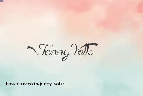Jenny Volk