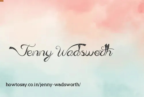 Jenny Wadsworth