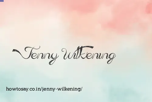 Jenny Wilkening