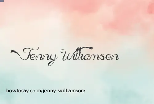 Jenny Williamson