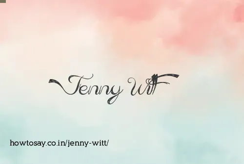 Jenny Witt