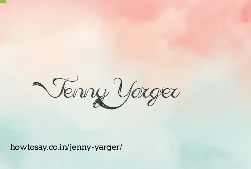 Jenny Yarger